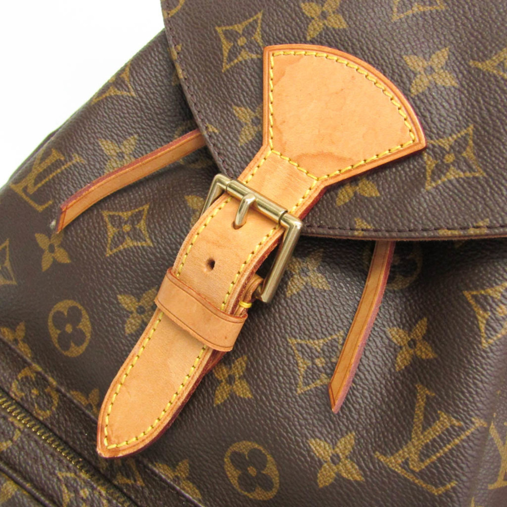 LOUIS VUITTON Authentic Brown Monogram Backpack - Picture 8 of 15